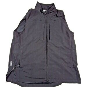 SCOTTeVEST Travel Vest Men's Large Black Multi Pocket Utility Tech Photographer